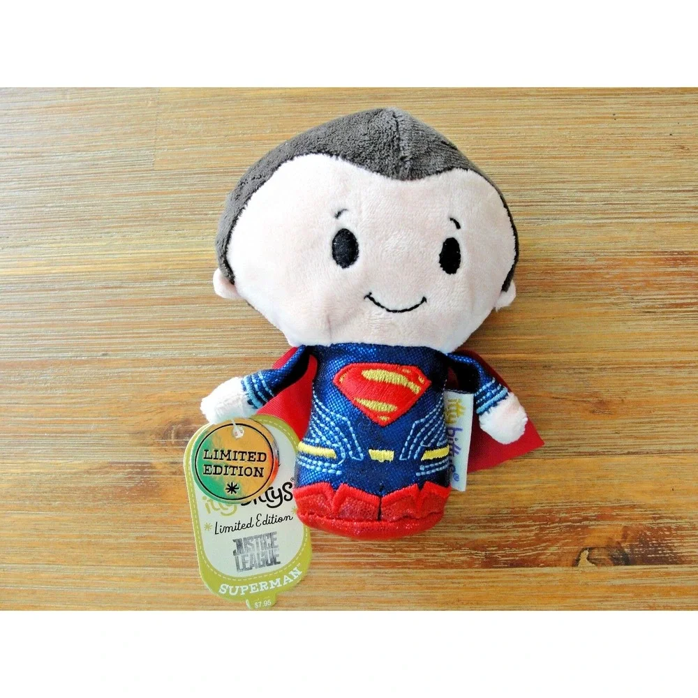 CYBORG &‎ SUPERMAN Justice League Limited Edition Itty Bittys Plush NWT